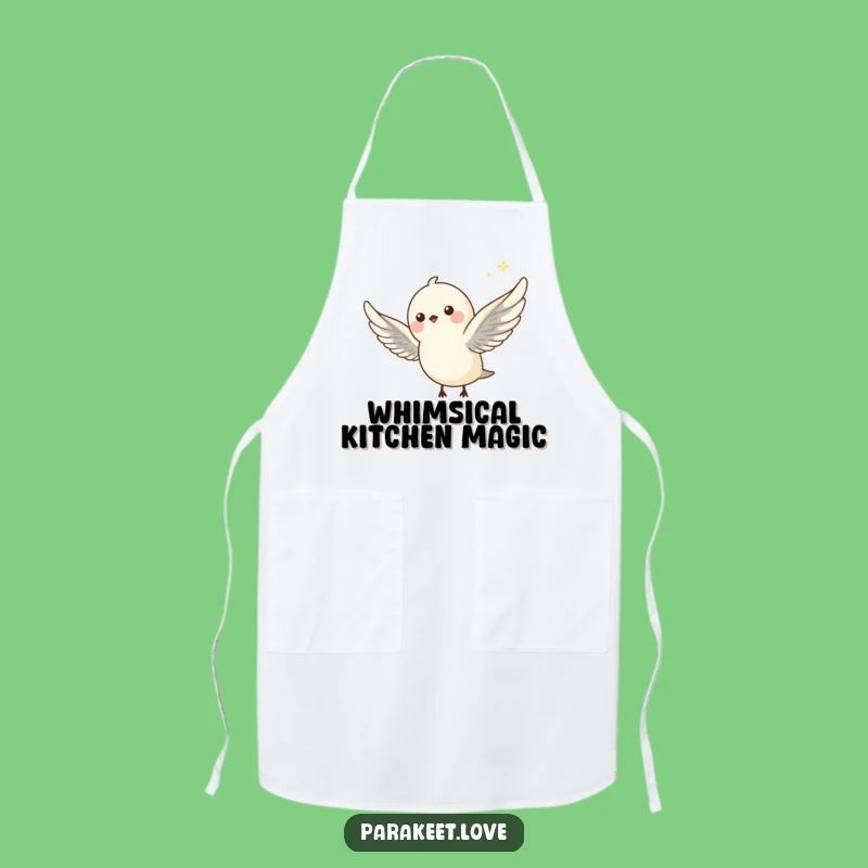 Funny Chef Flyer Apron: Kitchen Bird Sparkle Wear, Hilarious Funny Gift