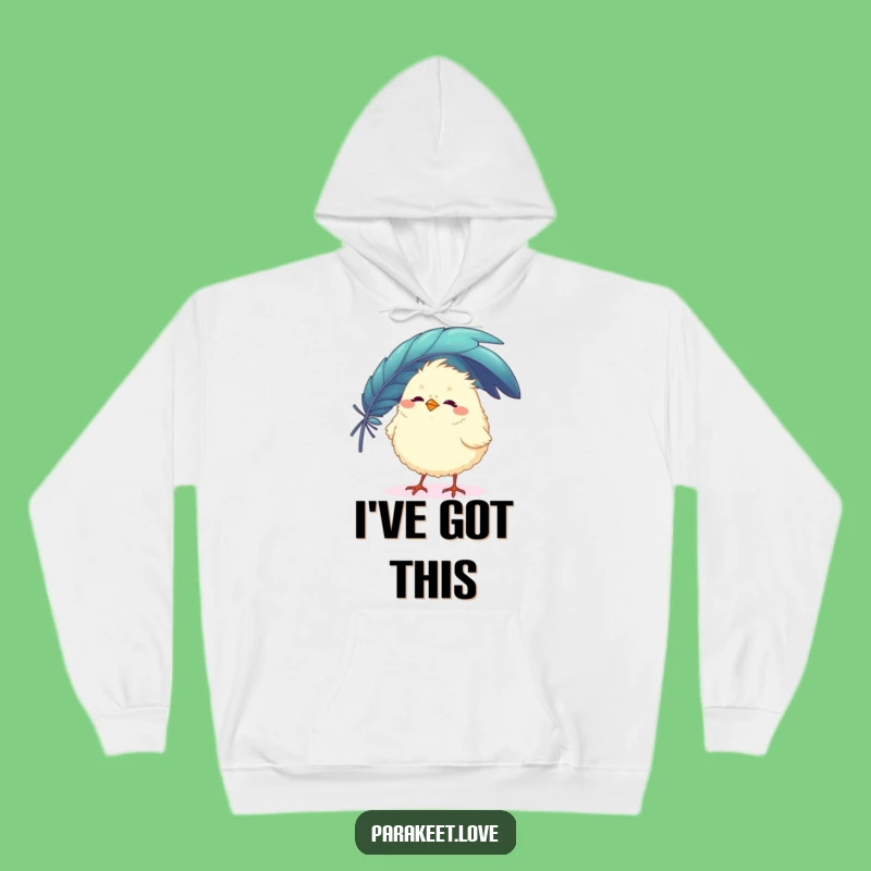 Funny Bird Balance Hoodie: Cozy Feather Sweatshirt, Amazing Funny Gift