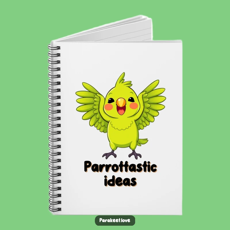 Funny Squawking Parrot Notebook: Jot Down Loud Ideas