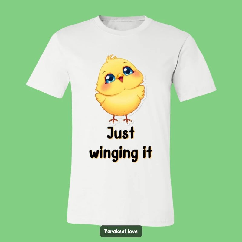 Funny Bobbing Bird T-Shirt: Wear Your Joyful Chirps with Style